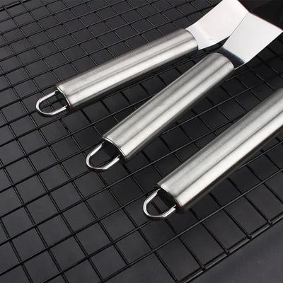 Stainless Steel Icing Spatula Set for Easy Cake Decorating - Smarsty