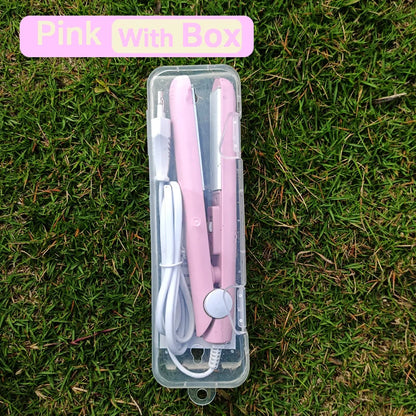 3-in-1 Hair Straightener and Curling Iron with Anti-Scalding Feature - Smarsty