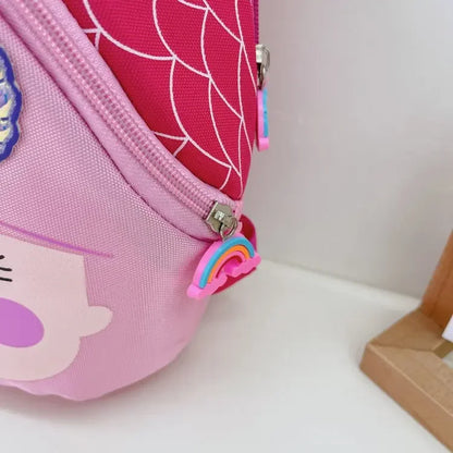 Princess Sequin Toddler Backpack Mermaid Fishtail Kids - Smarsty
