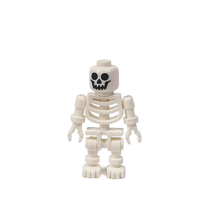 MOC Halloween Skeleton Army Mini Doll Building Blocks DIY Assembled Building Blocks Character Doll Skeleton Horse Ornaments Toy