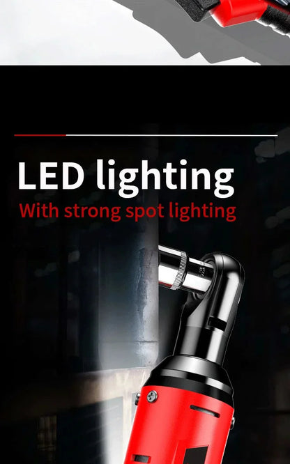12V Cordless Right Angle Electric Wrench with 45NM Torque - Smarsty