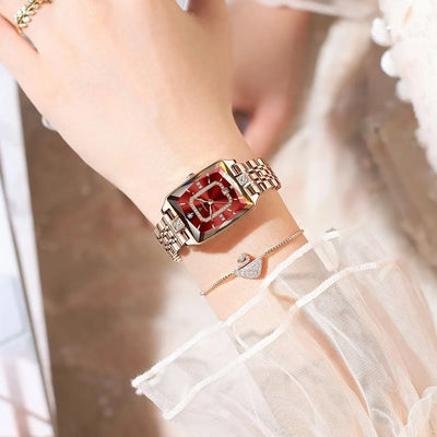 Elegant Waterproof Stainless Steel Women's Wristwatch - Smarsty