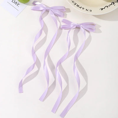 Fabric Hair Bow Clips Set for Women and Girls - Smarsty