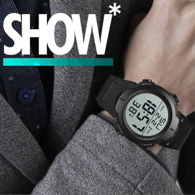 Men's Digital LED Sports Watch with Multi-Functional Features - Smarsty