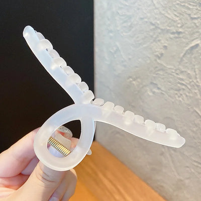 3pcs Large Clear Hair Claw Clips Secure For All Hair - Smarsty