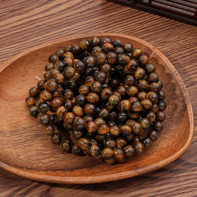 45 Pcs 8mm Natural Stone Beads For DIY Jewelry Bracelet - Smarsty