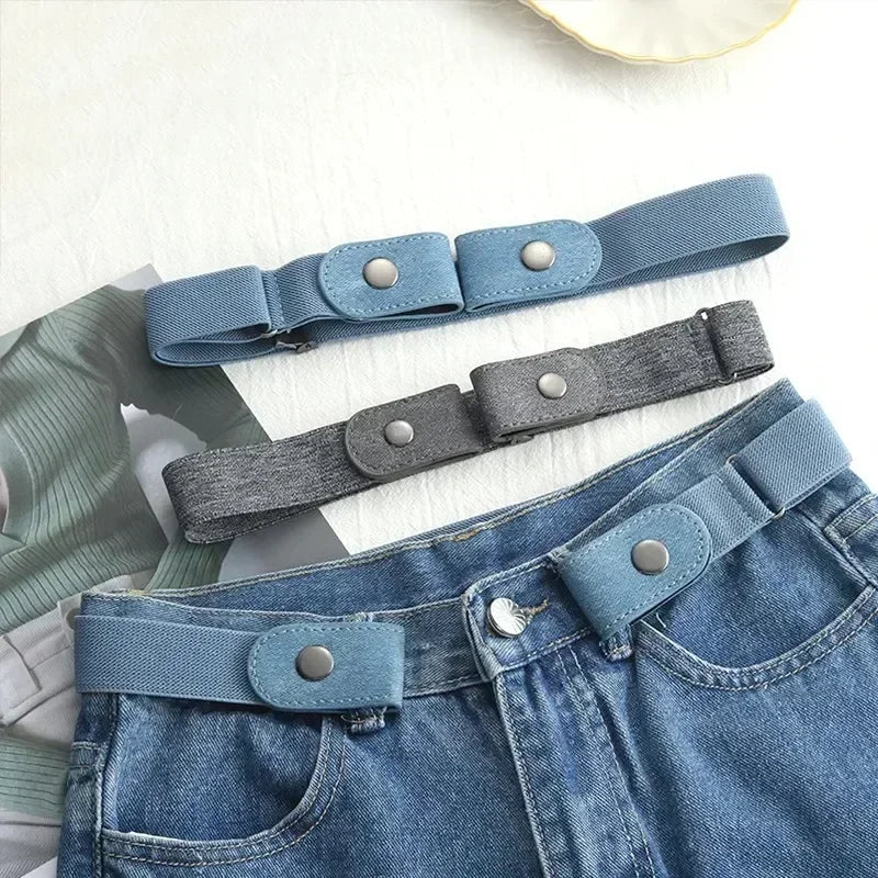 Adjustable Elastic Waistband Belt Buckle-Free Comfortable Fit - Smarsty