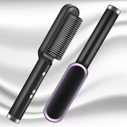 Electric Hair Straightener Brush Fast Heating Ceramic Design - Smarsty
