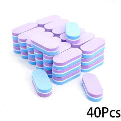 Mini Nail Sponge File Buffer Block Set for Smooth Finishing - Smarsty