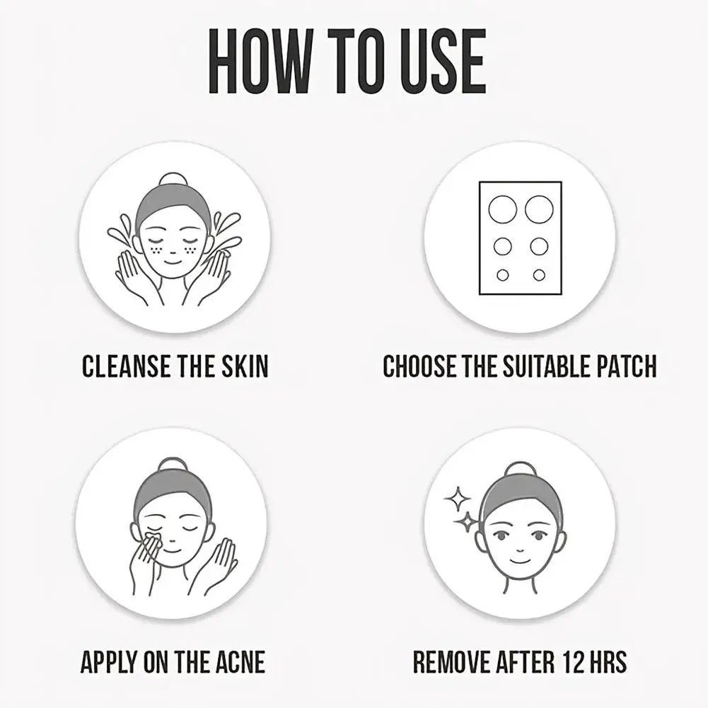 Colorful Star Acne Patches for Spot Treatment - Smarsty