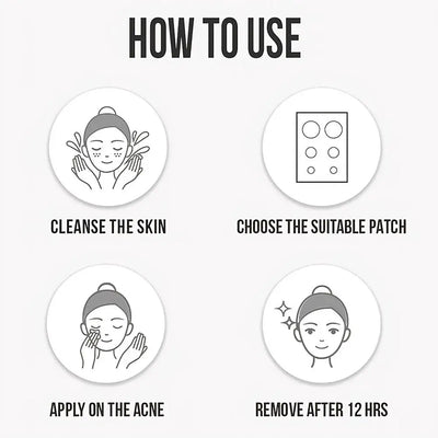Colorful Star Acne Patches for Spot Treatment - Smarsty