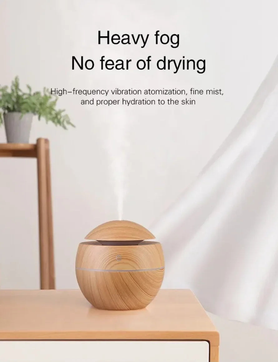 USB Ultrasonic Cool Mist Humidifier for Essential Oils - Smarsty