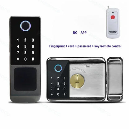 Waterproof Smart Door Lock with Bluetooth and WiFi Control - Smarsty