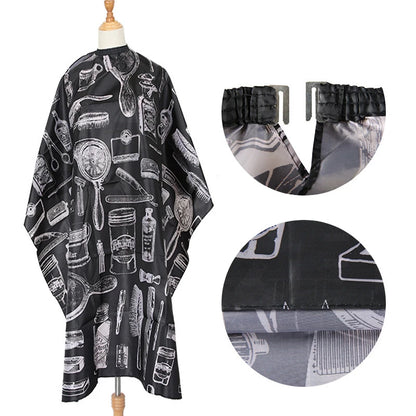 Waterproof Haircut Cape for Salon Styling and Color - Smarsty