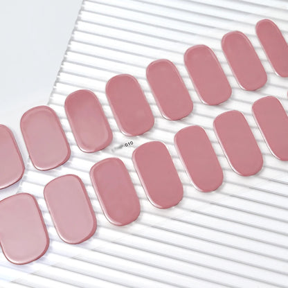 Long-Lasting Semi-Cured Gel Nail Stickers for Easy Application - Smarsty