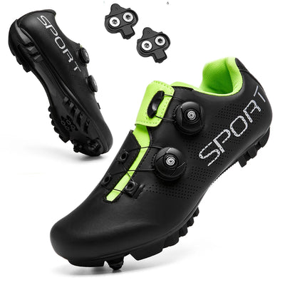 2025 Cycling Sneaker Mtb with Cleats Men Carbon Sports Speed Bike Shoes Women Mountain Racing Flat SPD Road Cycling Footwear by Smarsty