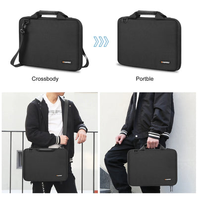 Crossbody Laptop Bag 13 To 16 Inch Durable Nylon Case - Smarsty