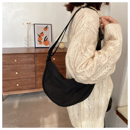 Casual Nylon Crossbody Bag for Women Large Capacity - Smarsty