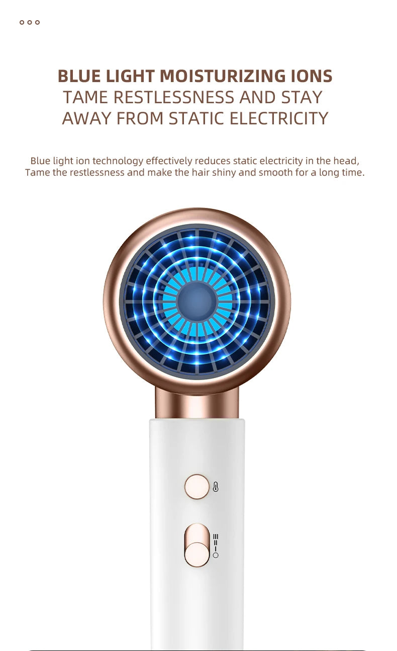 High-Speed Hair Dryer with Low Noise Technology - Smarsty