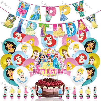 Princess Birthday Party Decorations Set for Kids - Smarsty