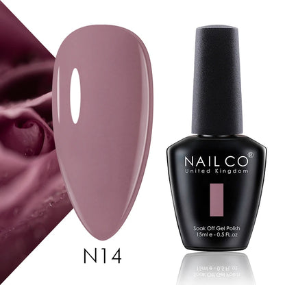 NAILCO 15ml Gel Top Coat and Base Coat for Long-Lasting Shine - Smarsty