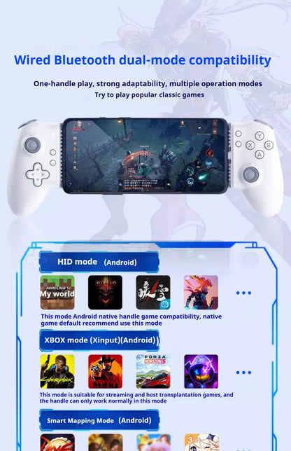 Memo S3 Type-C Mobile Gamepad with Hall Effect Joystick - Smarsty