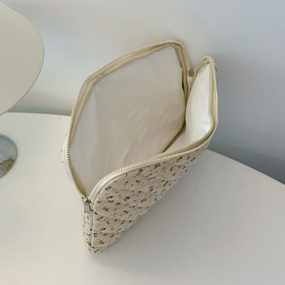 Flower Pattern Laptop Sleeve Case Bags Portable Computer Cover Bag Tablet Pouch for Macbook Air Pro 11 13 14 15 Inch Cover