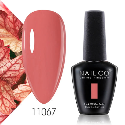 NAILCO 15ml Gel Top Coat and Base Coat for Long-Lasting Shine - Smarsty