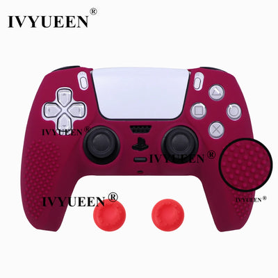 Ivyueen Anti-Slip Silicone Cover for PS5 Controller - Smarsty
