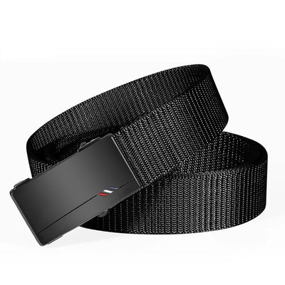 Casual Men's Nylon Belt Breathable Automatic Buckle - Smarsty