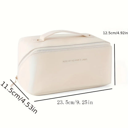 Makeup Organizer Female Toiletry Kit Bag Make Up Case Storage Pouch Luxury Lady Box, Cosmetic Bag, Organizer Bag For Travel Zip - Smarsty