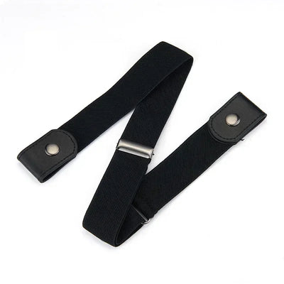 Adjustable Elastic Waistband Belt Buckle-Free Comfortable Fit - Smarsty