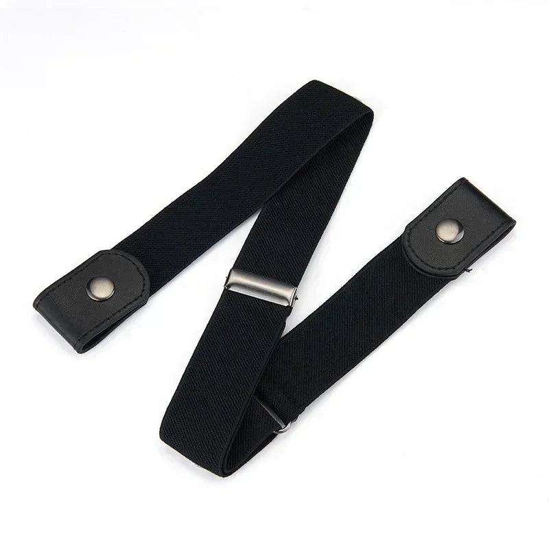 Adjustable Elastic Waistband Belt Buckle-Free Comfortable Fit - Smarsty