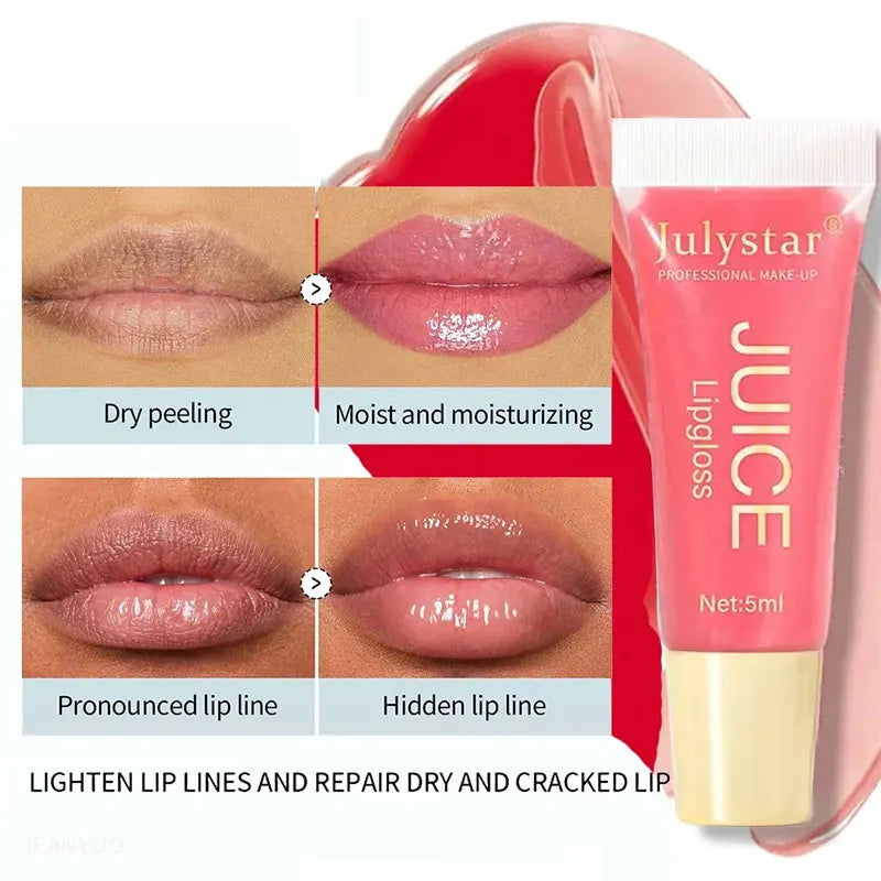 Moisturizing Jelly Lip Oil for Smooth Lips - Smarsty