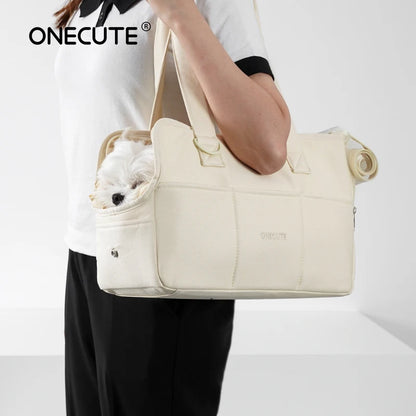 Portable Dog Carrier Bag for Small Pets Comfort and Style - Smarsty