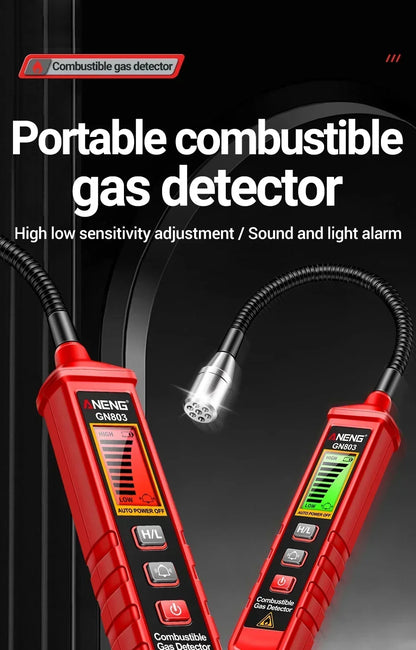 ANENG GN803 Portable Gas Leak Detector with LCD Display - Smarsty