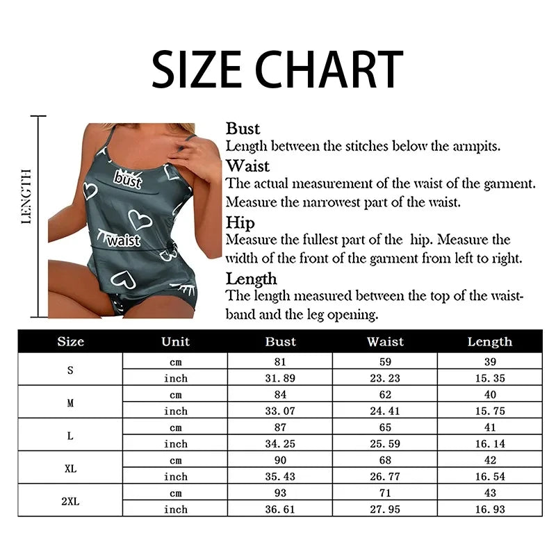 Women Ice Silk Pajamas Sleepwear Pajama Set Camisole Shorts L XL XXL Gray Pink Low Cut Comfortable Casual Summer - Smarsty