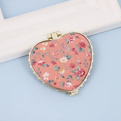Portable Floral Makeup Mirror for Women Gifts - Smarsty