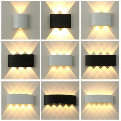 Modern LED Wall Light Waterproof for Home and Garden - Smarsty