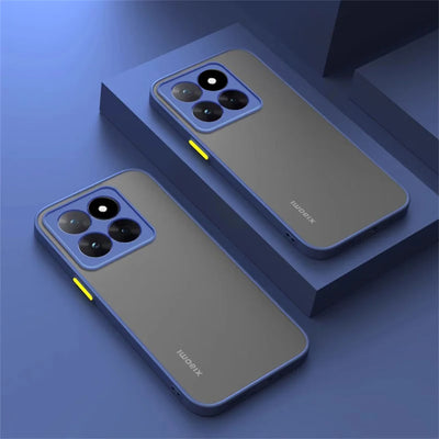 Shockproof Armor Phone Case 14 Pro Matte Durable Shield - Smarsty