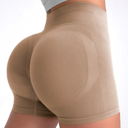 Women's High Waist Peach Lift Hip Sports Shorts Tight Yoga Shorts Shorts for Women Women's Shorts Summer Womens Shorts Elegant - Smarsty