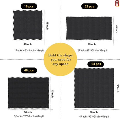 EVA Foam Puzzle Exercise Mat for Home Gym - Smarsty