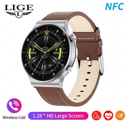 LIGE Bluetooth Smart Watch with ECG PPG Tracking - Smarsty