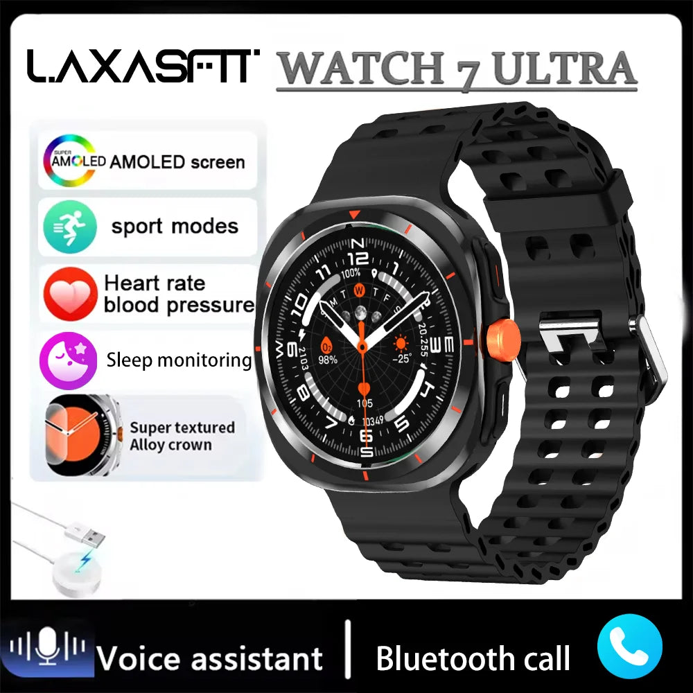 LAXASFIT GT7 Ultra Smart Watch for Fitness Tracking - Smarsty