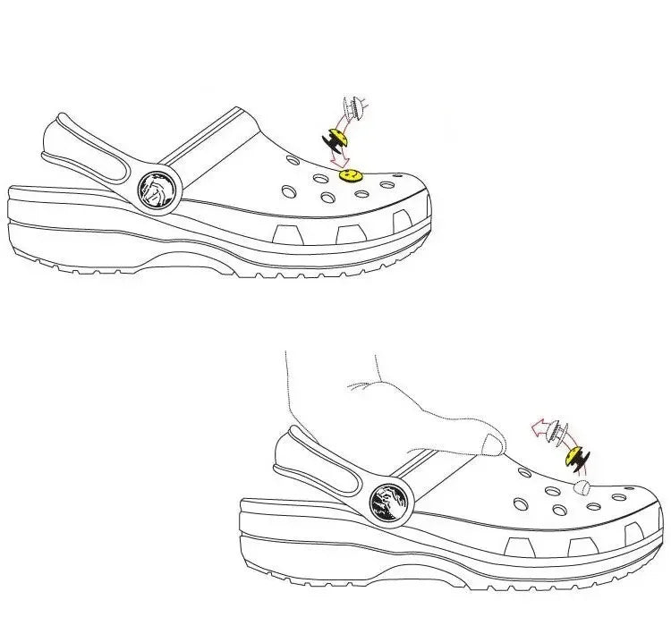 2pcs PVC LED Shoe Lights Charms Accessories for Night Rides, Walks & Dog Walks,Shoes Charms, 3 Lighting Modes