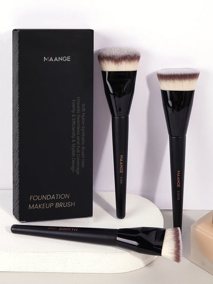MAANGE 3 Piece Makeup Brush Set for Flawless Application - Smarsty