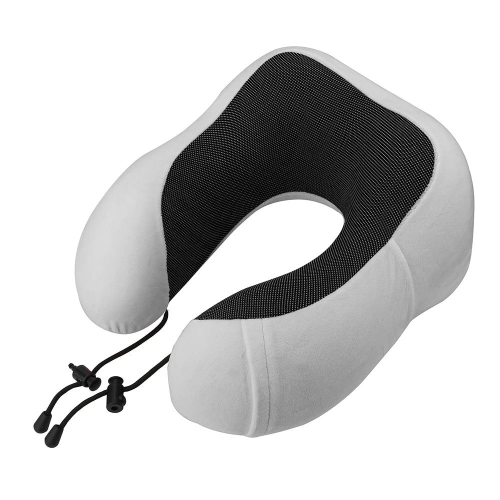Soft Memory Foam Travel Neck Pillow with U Shape Design - Smarsty