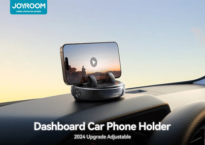 Car Phone Mount Dashboard One Handed Operation 360 Rotation - Smarsty