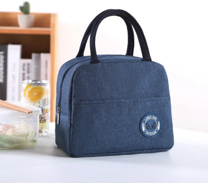 Large Capacity Insulated Bento Lunch Bag For Portable Meals - Smarsty