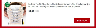 1Pair Magnetic Lock Shoelaces without ties Flat Elastic Laces Sneakers Boots No Tie Shoelace Rubber Bands for Shoes Accessories - Smarsty